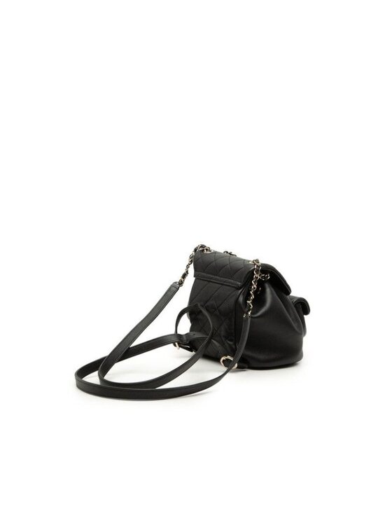 Chanel Quilted CC Logo Small Backpack Black Gold Calfskin main image 4